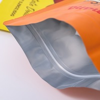 Sachet Doypack Personnalisé pour Emballage de Snacks, Sachet Alimentaire à Fermeture Éclair avec Intérieur en Feuille Haute Barrière pour Chips