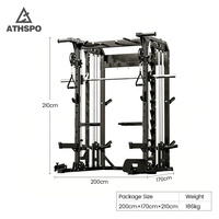 Ensemble d'équipements d'entraînement multifonctionnels intégrés pour la musculation à domicile, machine Smith, prix bas, nouvelle fabrication
