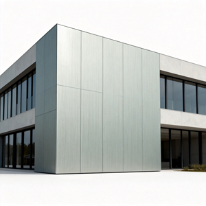 Panel de Aluminio con Revestimiento de PVDF, Ligero y de Alta Resistencia, para Revestimiento de Fachadas Metálicas en Edificios Comerciales (Muestra Gratuita) - Product Image 2