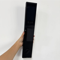 Serrure électronique intelligente avec reconnaissance d'empreintes digitales, de visage et de clé, contrôle par application Wi-Fi pour portes en acier inoxydable - Sécurité domestique