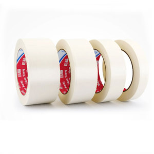 Cinta de Papel Crepé Acrílica Personalizada de una Cara, Resistente a los Rayos UV y a la Temperatura, Blanca y Beige, para Pintar en el Hogar - Product Image 3