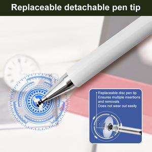 <span class=keywords><strong>3</strong></span> In 1 Passive Kugelschreiber Abs Aluminium legierung Tragbare Tablette Großhandel Stylus Pen - Product Image 4