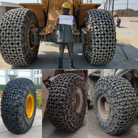Cadenas de neumáticos para Tractor, cadenas para nieve, 30,5l-32 30,5lr32