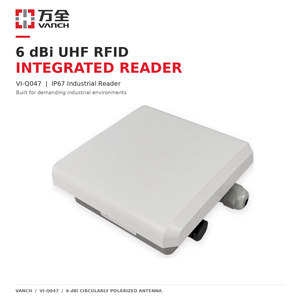Vanch UHF – petit lecteur RFID étanche en ABS, lecteur intégré VI-Q047, RJ45, RS232, RS485, distance de lecture de 4m, 860-960Mm, 200 étiquettes/secondes - Product Image 1