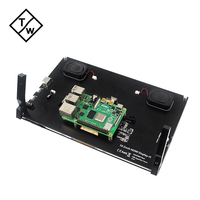 Nouvel écran tactile LCD IPS personnalisé de 10,1 pouces, 1024x600, écran tactile capacitif, interface USB, noir, pour Raspberry Pi