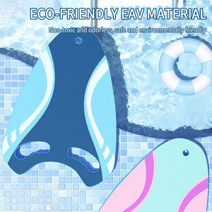 Planche de natation durable de bonne qualité avec logo personnalisé, aide à l'entraînement, flotteurs de piscine, planche de natation en mousse EVA pour jeunes, activités de plein air - Product Image 3