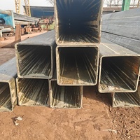 Tubo de Acero Rectangular Hueco ASTM A106 Gr.A, Superficie Lisa Estándar, Longitud Personalizada, para Ingeniería de Estructuras de Acero