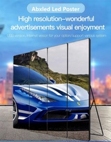 Écran d'affichage LED P2.5 P4, panneau d'affichage LED pliable debout pour intérieur, bannière publicitaire