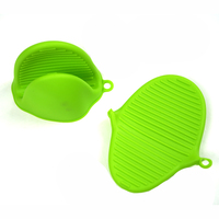 Fabricant direct Accessoires de barbecue Mitaines de four en silicone Cuisson Grill Gant de barbecue Gant de pincement résistant à la chaleur Gants en silicone pour barbecue