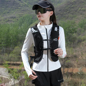 Chaleco de Running Multifuncional Ligero de Nailon, Mochila Portátil para Maratón, Ciclismo, Montañismo, con Bolsillos e Hidratación - Product Image 4