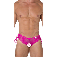 Celana Dalam Pria PATON Seksi Transparan Berbahan Renda Model Bikini Jaring Tanga Lingerie Pribadi Celana Dalam Eksotis Slips Hombre