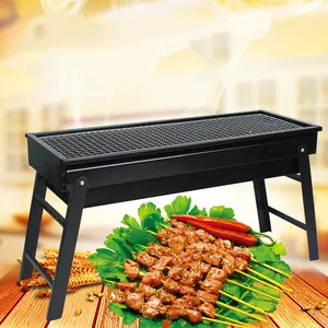 Fábrica tomada Household Folding Família Outdoor Churrasqueira Grills Grelhadores churrasqueira a carvão portátil