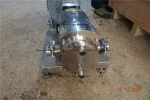 หัวปั๊มแบบกลีบ SS316L SS304สแตนเลสแบบสุขาภิบาล - Product Image 4