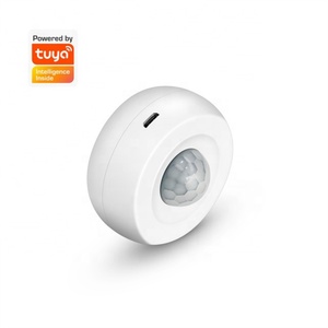 Glomarket Human Detector Automation Wireless Tuya Smart Vibration Sensor With 360 Detection & 6m Range for Home Security <b>Alarm</b> S - Product Image 6