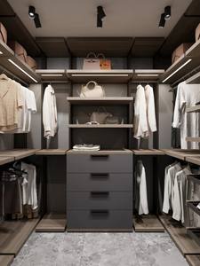 Armarios Modernos de Madera con Iluminación LED y Puertas de MDF - Luces Cálidas Integradas para Dormitorios Familiares Acogedores, Uso Nocturno Conveniente, <span class=keywords><strong>Precio</strong></span> al por Mayor - Product Image 1