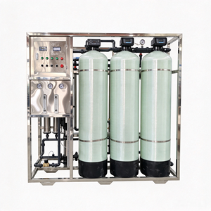 Système de purification d'eau par osmose inverse monophasé 2T/H, équipement de filtration d'eau par osmose inverse industrielle pour usage commercial - Product Image 1