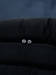 14K Gold Bezel Setting Lab Grown Diamond <b>Stud</b> <b>Earrings</b> | Women's Handmade <b>Fine</b> Jewelry | Party Gift | Factory Direct Wholesale - Product Image 4