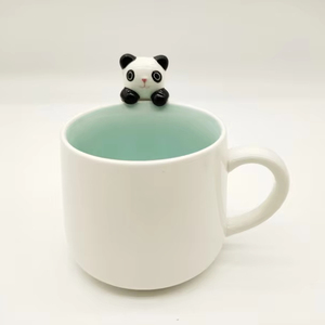Coréen mignon Animal une personne nourriture mignon bébé haut niveau d'apparence vaisselle bol en céramique sous glaçure couleur <span class=keywords><strong>famille</strong></span> Couple tasse - Product Image 1