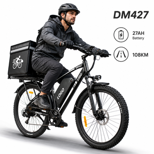 Prix FOB Vélo de montagne électrique DM427 27,5 pouces Moteur arrière 750W Batterie 27AH Autonomie 108KM Frein à disque hydraulique - Product Image 1