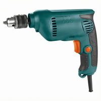Perceuse à percussion à vitesse variable 10 mm 450 W de bonne qualité et à prix abordable, OEM pour le perçage du bois, de l'acier et du plastique, Masaki