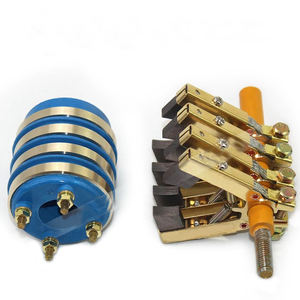 2026 Электрический токосъемный кольцевой контакт (коллектор) с держателем угольных щеток, <span class=keywords><strong>2</strong></span>-контактный, типа «ёлочка», для лучшей термопресс-машины - Product Image 4