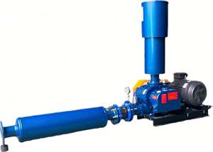 เครื่องเป่ารากแบบมีเสียงรบกวนต่ำปรับแต่งได้สำหรับใช้ในอุตสาหกรรมบำบัดน้ำเสีย - Product Image 2