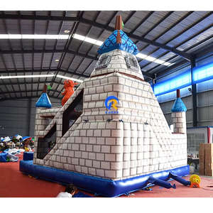 Commercial Grade <b>PVC</b> Dino Park Inflatable Playground Fun Bouncy Castle Combo Kids Bounce House Slide 3-Year Warranty Easy Setup - Product Image 6