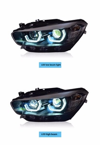 Pour F20 2015-2018 118i : Phares avant laser améliorés, phares LED 12V 4000 Lumens 5000K, pièces détachées auto neuves - Product Image 2