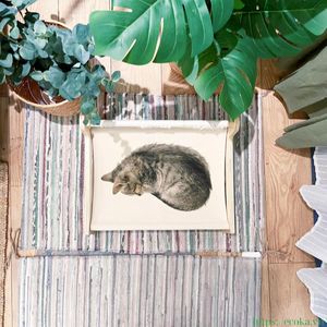 Hamaca para Mascotas con Funda Extraíble de Alta Calidad y en Oferta, Cama para Perros y Gatos, Hamaca de Madera para Mascotas - Product Image 4