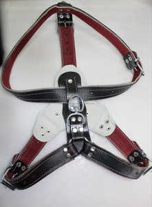 Collares de cuerpo de cuero súper genuino Collar de perro de producción especial Precio Producto de rendimiento Collar de perro - Product Image 4