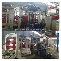 Nouvelle machine à fabriquer des pavés autobloquants HCB, blocs de pavage de jardin en béton avec moteur fiable, machinerie pour blocs de ciment
