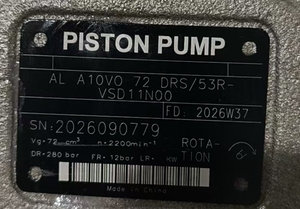 Pompe à piston hydraulique à déplacement variable ALA10VO71DFR1/31L‑VSC62K04 ALA10VO72DRS53R‑VSD11N00 pour machines d'excavation et de chargement - Product Image 3