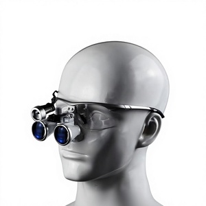 مناظير ليد مكبرة للأسنان مصباح طبي يعمل بالكهرباء للجراحة مصابيح أمامية لطبيب الأسنان للبناء المعدني - Product Image 3