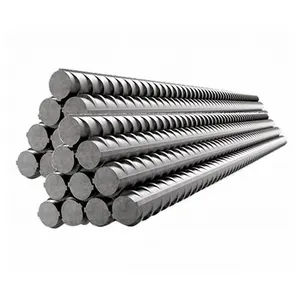 Ss400 S355 Hrb335 Hrb400 Hrb500 Warm gewalzter Stahl Bewehrung sstab Eisen Verformter Stahls tab für den Hochbau