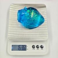 Jouets sensoriels anti-stress en gel souple transparents et colorés en forme de goutte d'eau