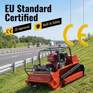 Nuovo Arrivo SK-G800 Decespugliatore Cingolato Telecomandato Industriale a Benzina con Trinciatrice Certificato EPA per Uso su Sponde - Product Image 3