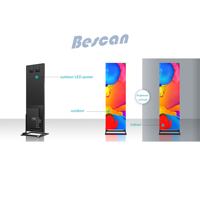 BESCAN ~ Affiche LED couleur pleine, écran d'affichage publicitaire commercial LED intérieur P2/ P2.5/P3