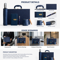 Ensemble cadeau d'entreprise de luxe avec carnet, stylo et tasse, ensemble cadeau exécutif pour client VIP