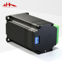 Kaihong 57x57x76+22mm 2.0Nm 4.0A 1.8 2 Fase NEMA 23 Hybrid DC24V Penggerak Motor Stepper Terintegrasi CNC 3D Printer Otomasi