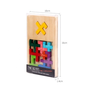 Meilleures ventes, casse-tête en bois, casse-tête d'intelligence, casse-tête <span class=keywords><strong>IQ</strong></span> <span class=keywords><strong>FIT</strong></span>, casse-tête rectangulaire pour adultes MT1303 - Product Image 6