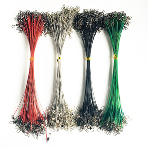 Filo da pesca Anti-morso in acciaio ad alto tenore di carbonio 15cm/20cm/25cn/30cm - Product Image 1