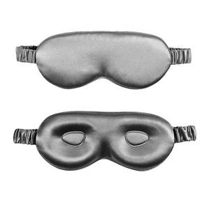 Luxury Custom Logo 100% Mulberry Silk Sleep Mask Blackout Elastic Strap Travel Size OEM/ODM Migraine Relief - Product Image 5
