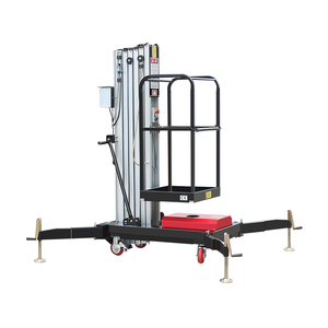 Push Around Mast Lift 12m 200kg Double for Warehouse <b>Racking</b> B2B Supply High Quality Ensured - Product Image 1