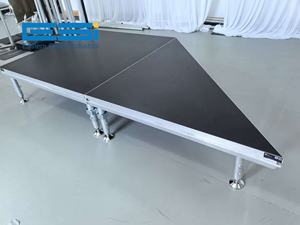 ESI Portable Aluminum Outdoor Event GT <b>Stage</b> Setup <b>Platform</b> with Modular Design 500kg Load Capacity & Quick Installation - Product Image 4