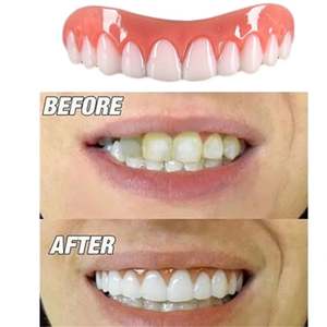 Couverture de dent de fausses dents Perfect Smile Facettes Fit Flex Denture Paste Cosmétique snap sourire accolades <span class=keywords><strong>pour</strong></span> les dents - Product Image 3
