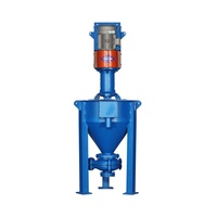 Pompe centrifuge verticale à mousse série AF en alliage de chrome pour le traitement des minerais par flottation dans l'exploitation minière