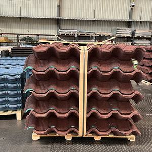 Tuiles de toit métalliques ondulées, colorées et émaillées, sur mesure - Product Image 6