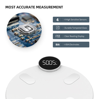 Balance de pesée de conception de mode personnalisable intelligente Précision de 0.1g avec 4 électrodes Balances supportées OEM et ODM