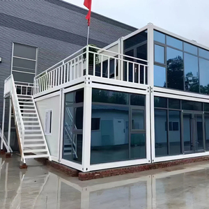 Maison conteneur amovible pour sandwichs - Bâtiment modulaire préfabriqué mobile pour bureau, hôtel, centre commercial, école, usage extérieur - Product Image 2