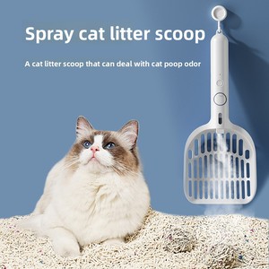Portable Rechargeable Pet Waste Cleaner <strong>Scoop</strong> for Cats and <strong>Dogs</strong> Automatic <strong>Litter</strong> Box Accessory Easy Clean - Product Image 1